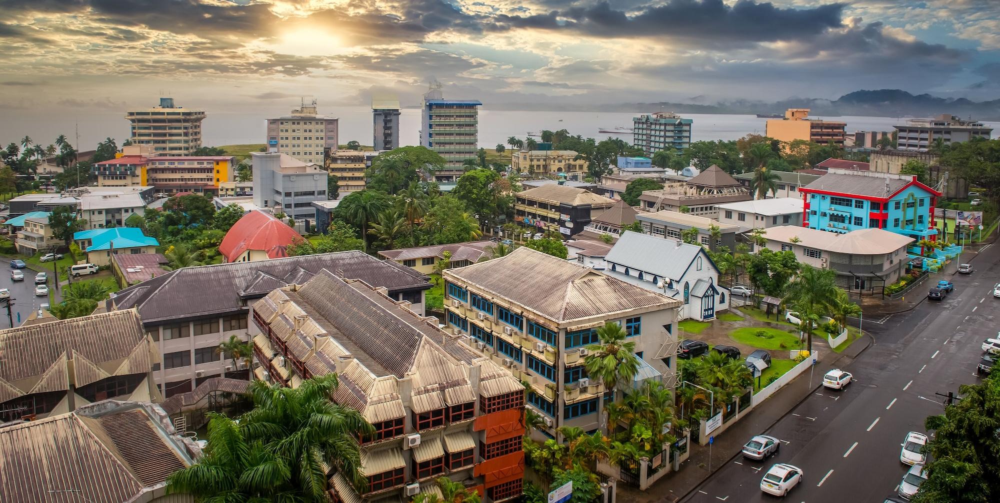 Tanoa Plaza Hotel Suva Zewnętrze zdjęcie